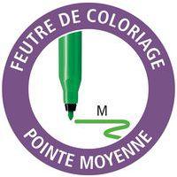 Schoolpack de 144 feutres 12 x 12 couleurs TRIO dont 24 feutres OFFERTS thumbnail image 2