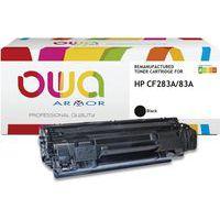 Toner remanufacturé HP CF283A Jumbo - OWA - Image principale