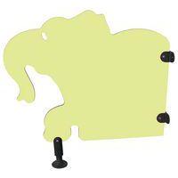 Séparation toilette enfant Eléphant - Fleur anis - Image principale