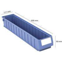 Bac 4,2L Polypro Bleu Serie Rk Dim : 600X117X90 mm Bleu thumbnail image 2