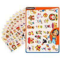 Pochette de 12 feuilles de 30 gommettes prédécoupées - cirque - Image principale