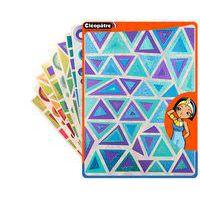 Pochette 798 gommettes repositionnables holographiques - Cleopatre