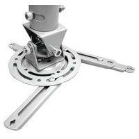 Support plafond universel pour vidéoprojecteur 53-171 cm Blanc – Abtus - Image 3