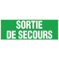 Panneau photoluminescent - Sortie de secours - Rigide