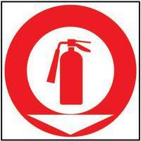 Panneau anti-incendie emplacement extincteur rigide - Image principale