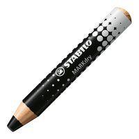 Crayon marqueur STABILO MARKdry - noir thumbnail image 2