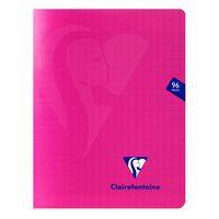 Mimesys cahier piqué polypro 17x22cm 96p séyès - Clairefontaine