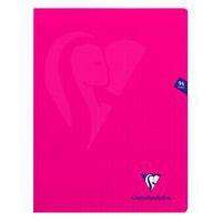 Mimesys cahier piqué polypro 24x32cm 96p séyès - Clairefontaine
