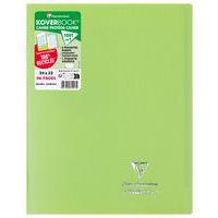 Koverbook piqué polypro opaque Vert 24x32cm 96p séyès - Lot de 10 - Image principale