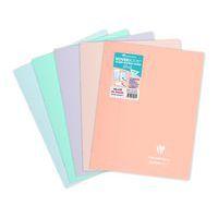 Koverbook Blush piqué PP bicolore opaque 24x32cm 96p séyès coloris ass - Lot de 10 - Image principale