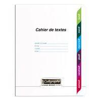 Calligraphe textes piqué incolore 17x22 124p séyès - Clairefontaine