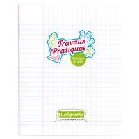 Cahier TP piqué incolore 17x22cm 64 pages séyès/uni 90g - Calligraphe