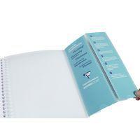 Koverbook carnet vocabulaire spiralé 14,8x21cm 100p Ligné marge centrale - Lot de 10 - Image 4