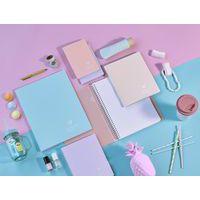 Koverbook Blush piqué PP bicolore opaque 24x32cm 48p séyès coloris ass - Lot de 10 thumbnail image 5