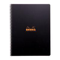 Cahier 90g A4+ 160 pages 5X5 + cadre microperforé - Rhodia