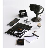 Bloc agrafé Rhodia BLACK N 19 21x31,8cm 80f Q.5x5 80g - Lot de 5 thumbnail image 4