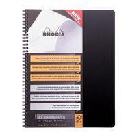 Notebook Rhodiactive 90g RI A4+ 160p L+MC mcrprf. 9tr règle pp +6 m-p reposit - Lot de 5 - Image 2