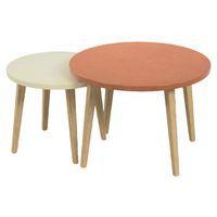 Tables basses gigognes Upcy décor plateau uni Tizu thumbnail image 10