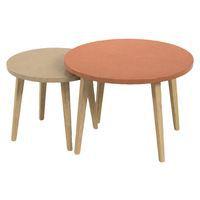 Tables basses gigognes Upcy décor plateau uni Tizu thumbnail image 14