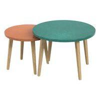 Tables basses gigognes Upcy décor plateau uni Tizu thumbnail image 2