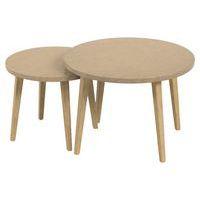 Tables basses gigognes Upcy décor plateau uni Tizu thumbnail image 9