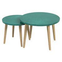 Tables basses gigognes Upcy décor plateau uni Tizu thumbnail image 16