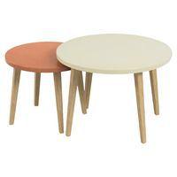 Tables basses gigognes Upcy décor plateau uni Tizu thumbnail image 3