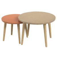 Tables basses gigognes Upcy décor plateau uni Tizu thumbnail image 7