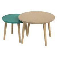 Tables basses gigognes Upcy décor plateau uni Tizu thumbnail image 8
