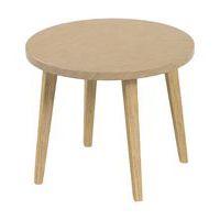 Table basse ronde Upcy Ø 45 cm décor uni Tizu - Image 3