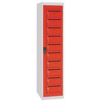 Armoire courrier 10 cases sur socle -  largeur 400 mm - Manutan Expert thumbnail image 2
