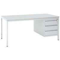 Bureau droit avec caisson Base-Line thumbnail image 2