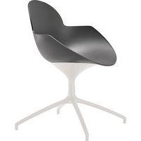 Chaise Cookie pied étoile alu verni coque pivotante polypropylène Infiniti thumbnail image 2