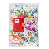 Sachet mousse chiffres 500 unités - Apli Kids