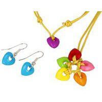 Perles plastique coeur opaque multicolore x 380 thumbnail image 3