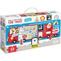Maxi puzzle camion de pompier - Banana Panda