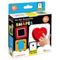 Puzzles d'association découvrir les formes - Banana Panda