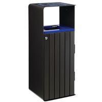 Poubelle de tri Artri 110 L - acier anticorrosion lattes alu Rossignol Pro thumbnail image 2