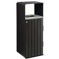 Poubelle de tri Artri 110 L - acier anticorrosion lattes alu Rossignol Pro