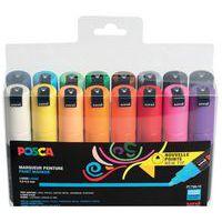 Set 16 markers assortis pointe conique large PC7M - Posca