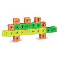 Lot 100 cubes MathLink dinosaures + 15 cartes thumbnail image 2