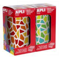 Lot de 2 rouleaux gommettes mosaïque - Apli Kids