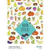 Etui 1262 gommettes fruits & légumes émotions - Maildor