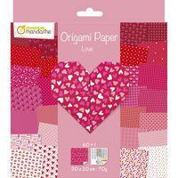 Origami Love, 60 feuilles 20 x 20, 70g - Image principale