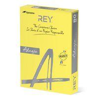 Ramette couleur vive 500 feuilles 80g A4 à la teinte - citron (jaune intense) thumbnail image 2