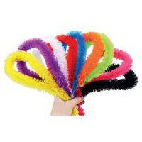 Chenilles géantes Fluffy Assorties Ø 3cm - 120cm - x50 thumbnail image 2