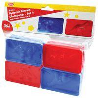 Lot de 4 moules dinosaures - Image 3