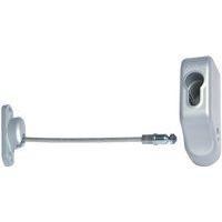 Entrebâilleur de fenêtre Cabl'air, Finition : Gris alu - Image principale