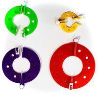 Lot de 4 outils à pompons diamètre 3,5cm, 5,5cm, 7cm et 9cm - Ammi
