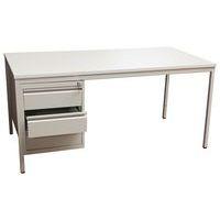 Bureau base Line 1 caison 3 tiroirs 160x80 cm thumbnail image 4